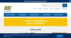 Desktop Screenshot of iuc-utbildning.se