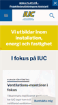Mobile Screenshot of iuc-utbildning.se